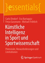 Cover von Künstliche Intelligenz in Sport und Sportwissenschaft