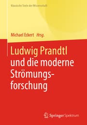 Cover von Ludwig Prandtl und die moderne Strömungsforschung
