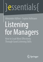 Cover von Listening for Managers