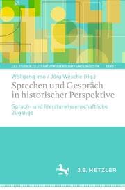 Cover von Sprechen und Gespräch in historischer Perspektive