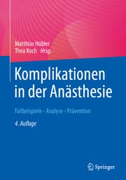 Cover von Komplikationen in der Anästhesie