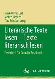 Cover von Literarische Texte lesen - Texte literarisch lesen