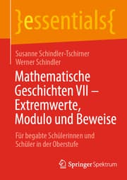 Cover von Mathematische Geschichten VII - Extremwerte, Modulo und Beweise