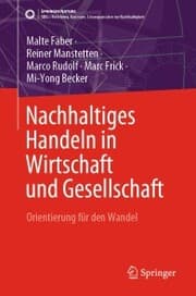 Cover von Nachhaltiges Handeln in Wirtschaft und Gesellschaft