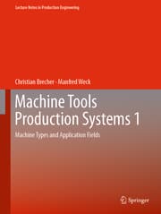 Cover von Machine Tools Production Systems 1