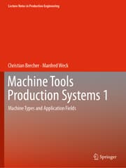Cover von Machine Tools Production Systems 1