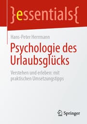 Cover von Psychologie des Urlaubsglücks
