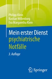 Cover von Mein erster Dienst - psychiatrische Notfälle