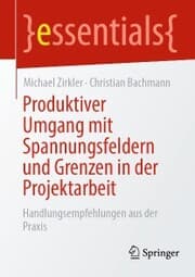 Cover von Produktiver Umgang mit Spannungsfeldern und Grenzen in der Projektarbeit