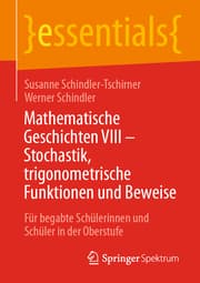 Cover von Mathematische Geschichten VIII - Stochastik, trigonometrische Funktionen und Beweise