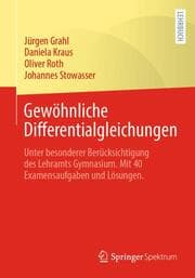Cover von Gewöhnliche Differentialgleichungen