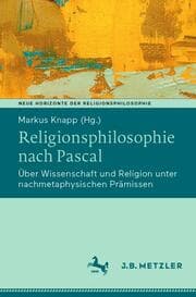 Cover von Religionsphilosophie nach Pascal
