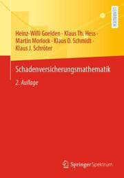 Cover von Schadenversicherungsmathematik