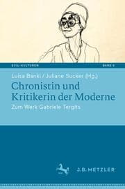 Cover von Chronistin und Kritikerin der Moderne
