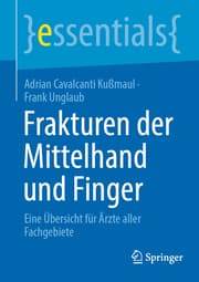 Cover von Frakturen der Mittelhand und Finger