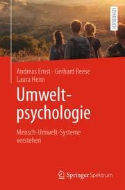 Cover von Umweltpsychologie