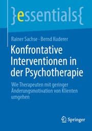Cover von Konfrontative Interventionen in der Psychotherapie