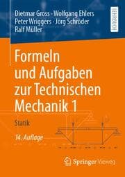 Cover von Formeln und Aufgaben zur Technischen Mechanik 1