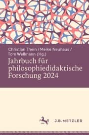 Cover von Jahrbuch für philosophiedidaktische Forschung 2024