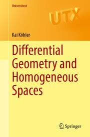 Cover von Differential Geometry and Homogeneous Spaces