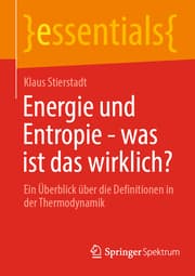 Cover von Energie und Entropie - was ist das wirklich?