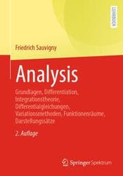 Cover von Analysis