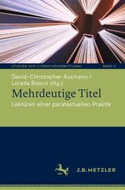 Cover von Mehrdeutige Titel