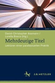 Cover von Mehrdeutige Titel