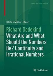 Cover von Richard Dedekind