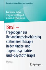 Cover von BesT - Fragebögen zur Behandlungseinschätzung stationärer Therapie in der Kinder- und Jugendpsychiatrie und -psychotherapie