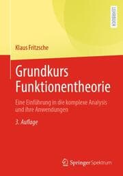 Cover von Grundkurs Funktionentheorie
