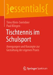 Cover von Tischtennis im Schulsport