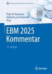 Cover von EBM 2025 Kommentar