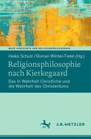 Cover von Religionsphilosophie nach Kierkegaard