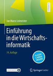Cover von Einführung in die Wirtschaftsinformatik