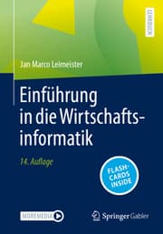 Cover von Einführung in die Wirtschaftsinformatik