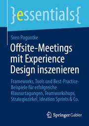 Cover von Offsite-Meetings mit Experience Design inszenieren