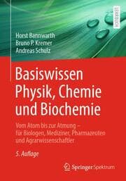 Cover von Basiswissen Physik, Chemie und Biochemie