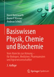 Cover von Basiswissen Physik, Chemie und Biochemie