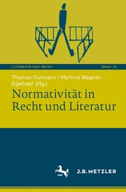 Cover von Normativität in Recht und Literatur