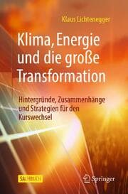 Cover von Klima, Energie und die große Transformation