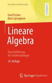 Cover von Lineare Algebra