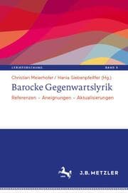 Cover von Barocke Gegenwartslyrik