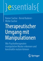 Cover von Therapeutischer Umgang mit Manipulationen