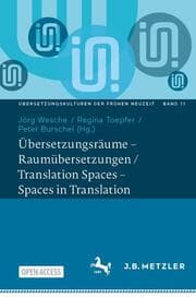 Cover von Übersetzungsräume - Raumübersetzungen / Translation Spaces - Spaces in Translation