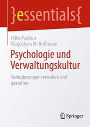 Cover von Psychologie und Verwaltungskultur