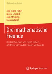 Cover von Drei mathematische Freunde