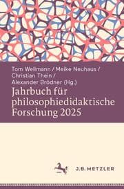 Cover von Jahrbuch für philosophiedidaktische Forschung 2025