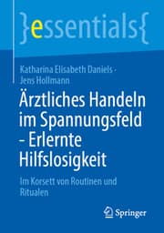 Cover von Ärztliches Handeln im Spannungsfeld - Erlernte Hilflosigkeit
