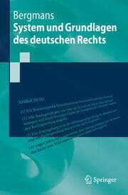 Cover von System und Grundlagen des deutschen Rechts